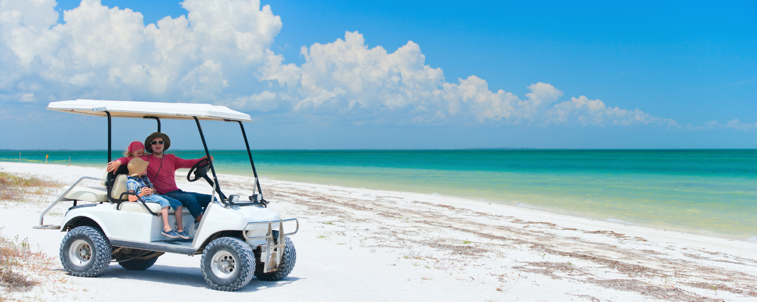 crystal beach golf cart rentals